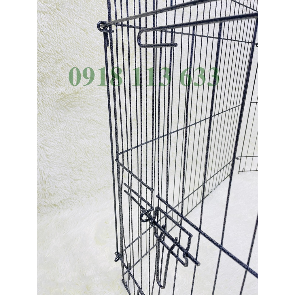 Bộ 6 tấm Ghép Chuồng Quây Vân Đá Sơn Tĩnh Điện Dành Cho Chó Lớn &lt;Kích Thước 63x63cm và 73x73cm&gt;