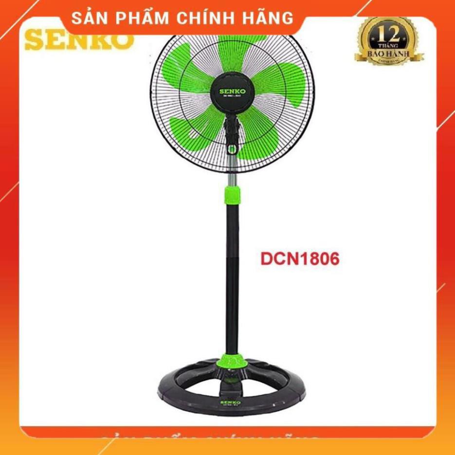 Quạt Cây Đứng Công Nghiệp SENKO DCN1806 Thiết Kế Vững Chắc, Quạt Khỏe Tiết Kiệm Điện Năng, BH 12 Tháng