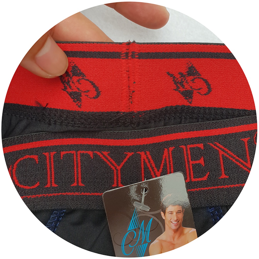 Hộp 5 quần lót nam cao cấp CITYMEN, quần sịp nam tam giác vải thun lạnh co giãn 4chiều, mềm mại, cực thoáng mát