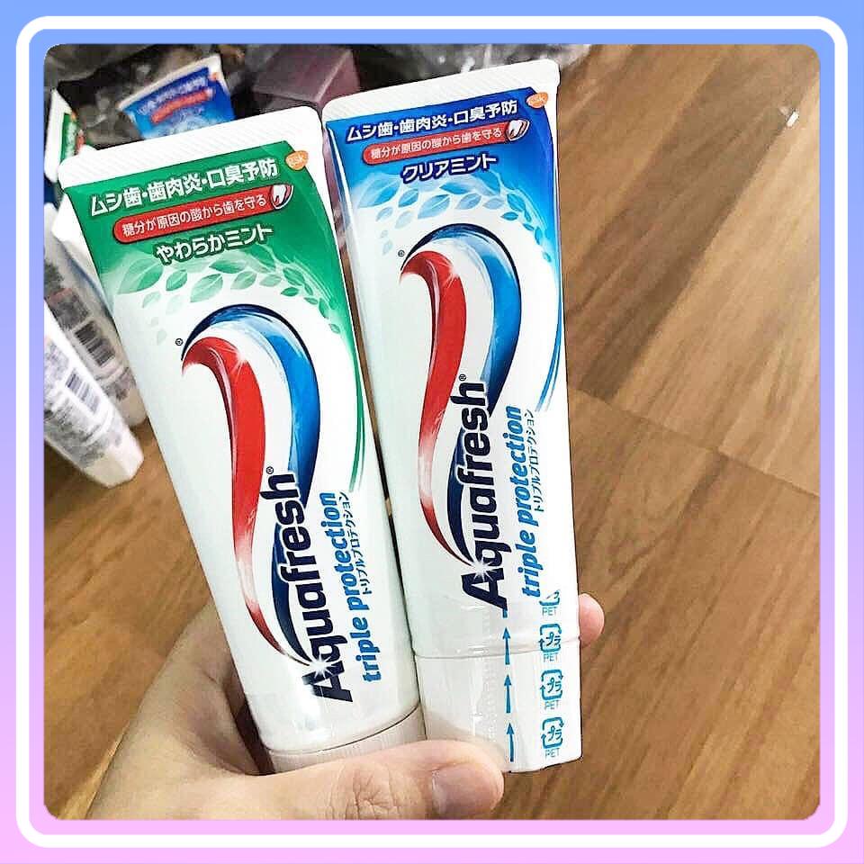 [Hàng Nhật nội địa] Kem đánh răng Aquafresh +20gr (2 mùi vị)