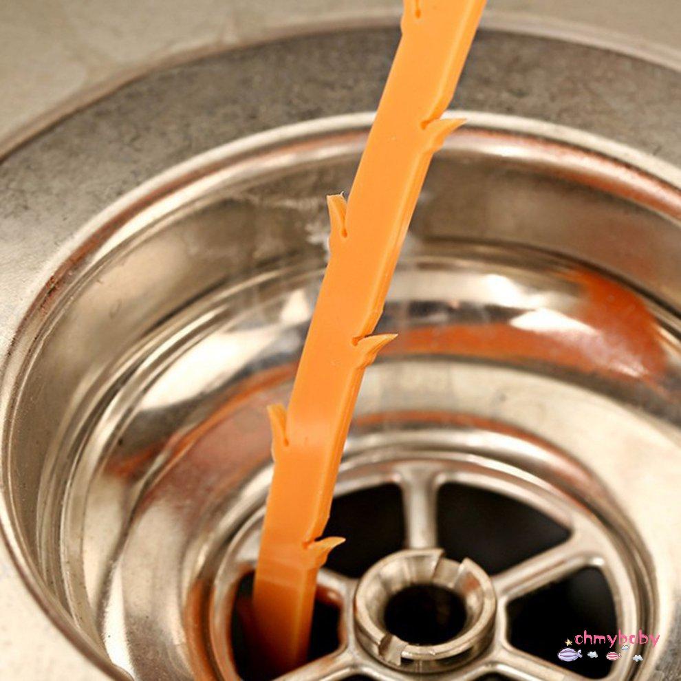 Hair Cleaner Chậu rửa Chống tắc nghẽn Làm sạch Móc cống Xử lý Nước xả Nhà vệ sinh [8/5]