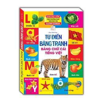 Sách - Từ điển bằng tranh - Bảng chữ cái tiếng việt
