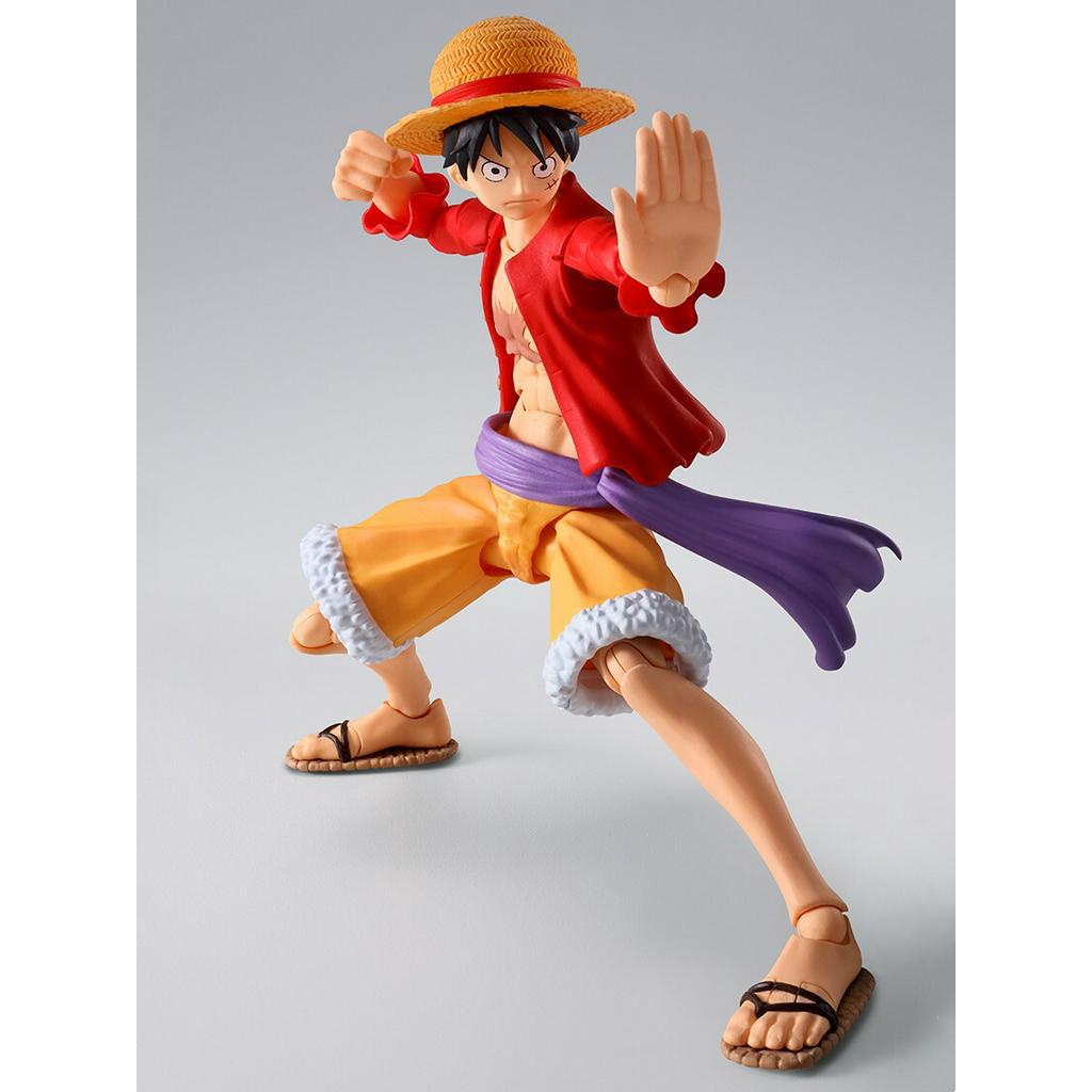 BANDAI Nhân Vật luffy Trong Phim Hoạt Hình one piece Figma Mô Hình Đồ Chơi Nhân Vật monkey d luffy Bằng pvc Cho Bé