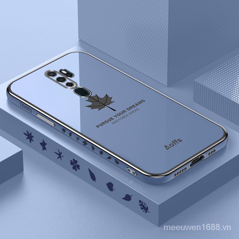 Ốp điện thoại in họa tiết lá phong thời trang cho OPPO A9 2020 OPPO A5 2020