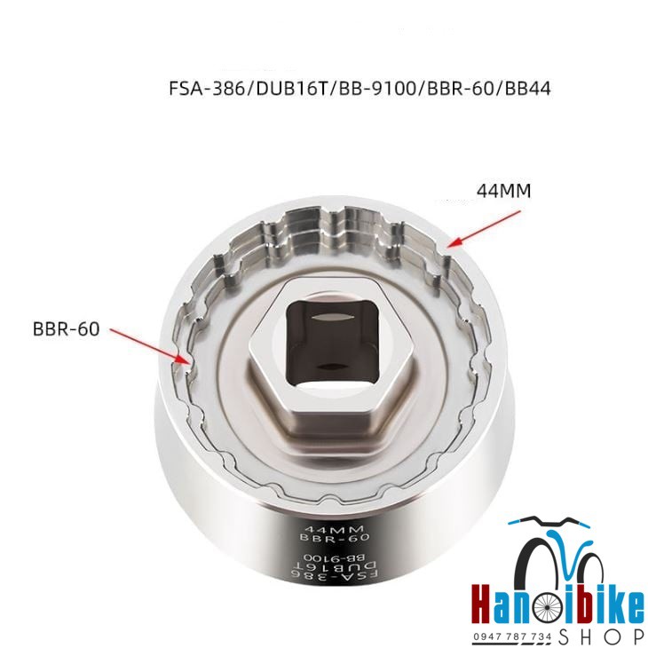 Dụng cụ tháo mở trục rỗng xe đạp Toopre 5 trong 1