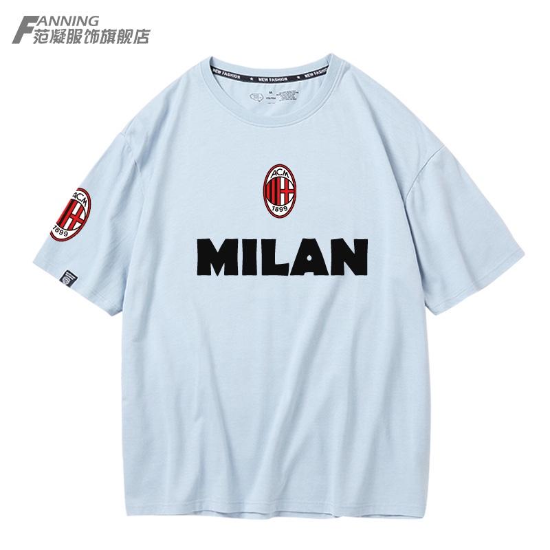 Áo thun thể thao nam ngắn tay AC Milan