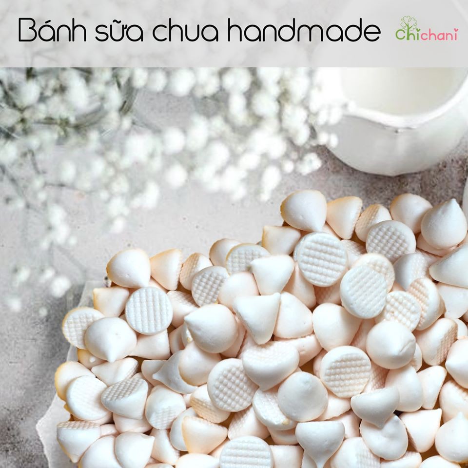 Bánh ăn dặm handmade sữa chua dinh dưỡng cho bé trên 6m+ - HSD 3 tháng