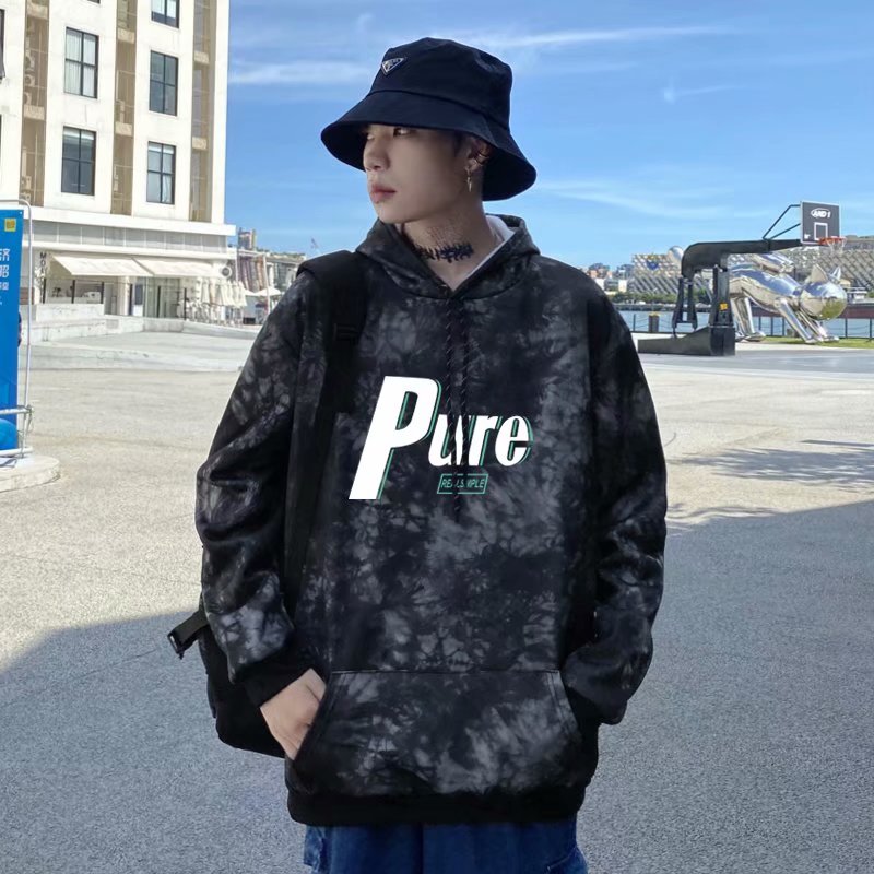 Áo Hoodie Tay Dài Thời Trang Phong Cách Hip Hop Cho Nam (M-5Xl)