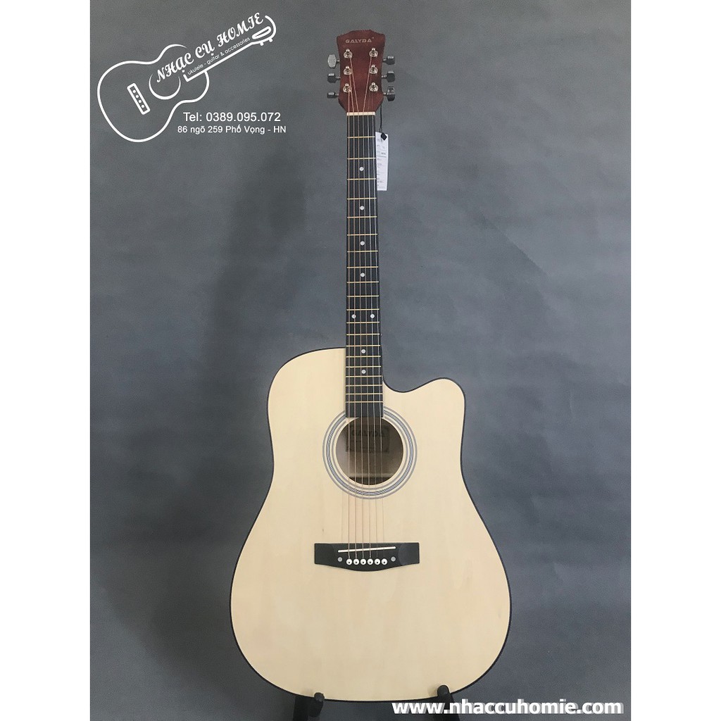 ĐÀN GUITAR ACOUSTIC GALYDA MẶT VÀNG