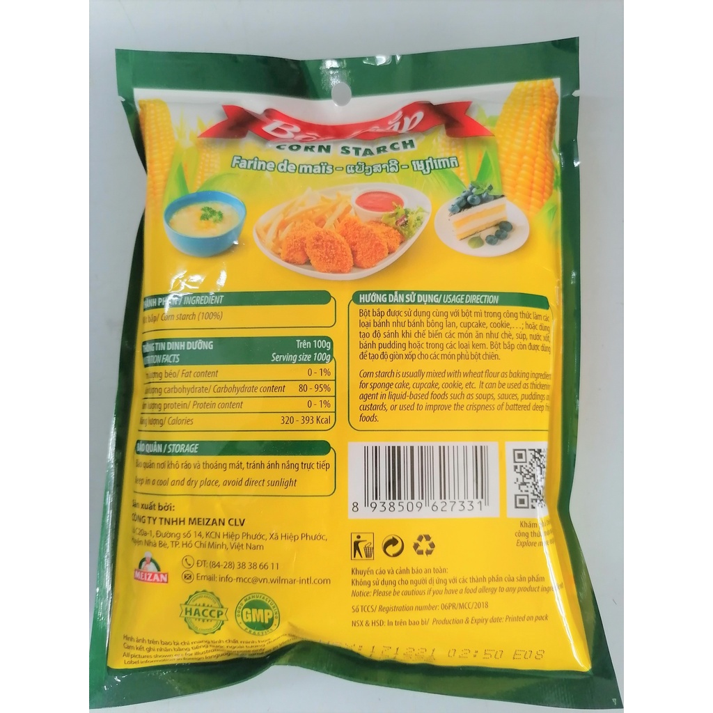 BỘT BẮP   MEIZAN Corn Starch