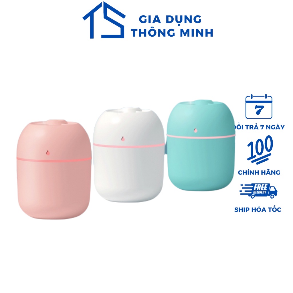 Máy Phun Sương Mini Tạo Ẩm Khuếch Tán Tinh Dầu Tỏa Hương Thơm Cho Phòng Ngủ
