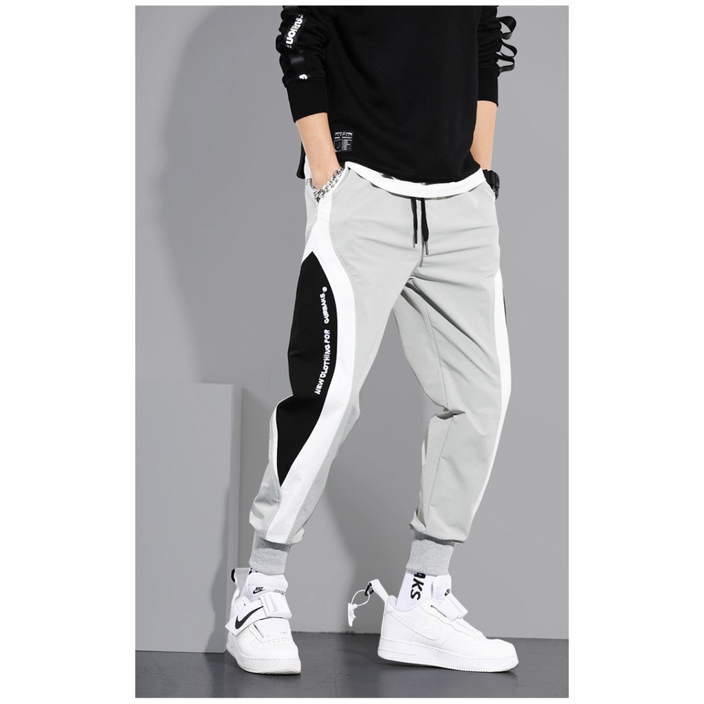 [Mã MAHM12 hoàn 15% đơn 99K tối đa 50K xu] MẪU QUẦN JOGGER PHỐI THỂ THAO CAO CẤP (Kèm Ảnh Thật)