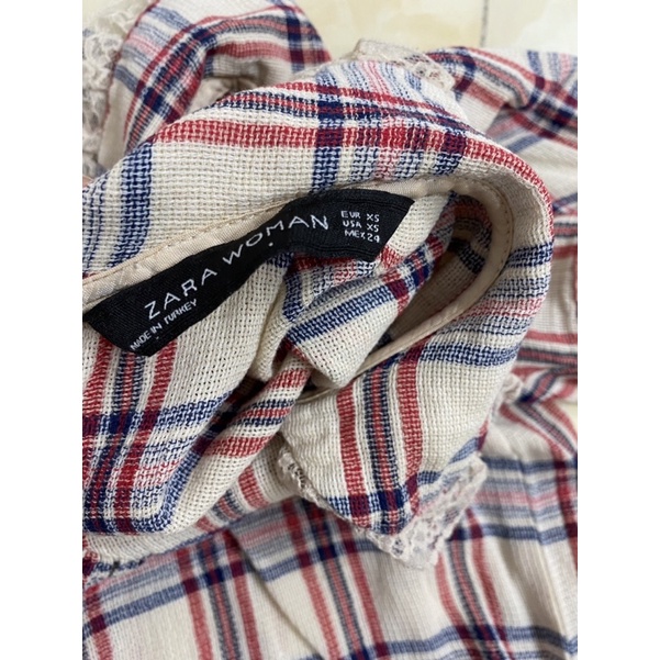 Áo zara auth sz XS used