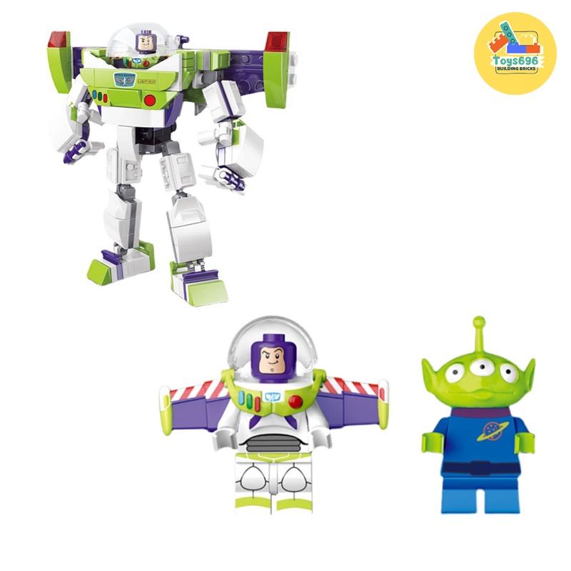 Đồ Chơi Lắp Ráp Xếp Hình Mô Hình Nhân Vật Buzz Lightyear Trong Bộ Phim Toys Story No.SX9060 Với 243 Mảnh Ghép