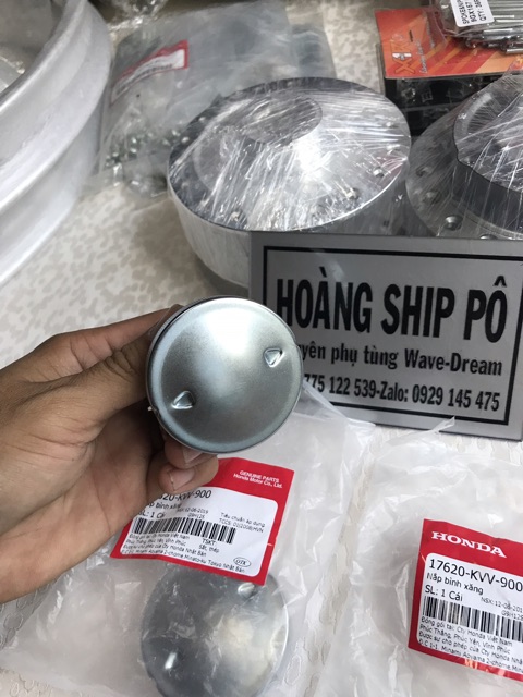 Nắp thùng xăng wave alpha zin chính hãng