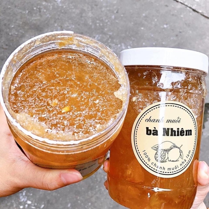 Chanh muối bà nhiêm hũ 1kg chuẩn ngon date mới mẫu mới nhất