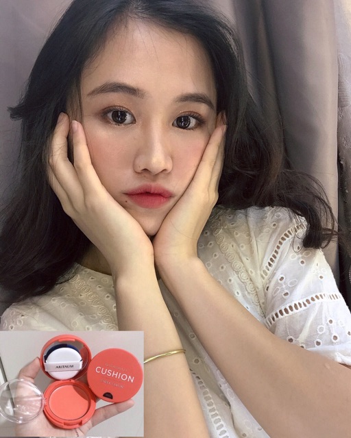 🍒Má Hồng dạng kem Sugar Ball cushion cheek color Aritaum 🍓