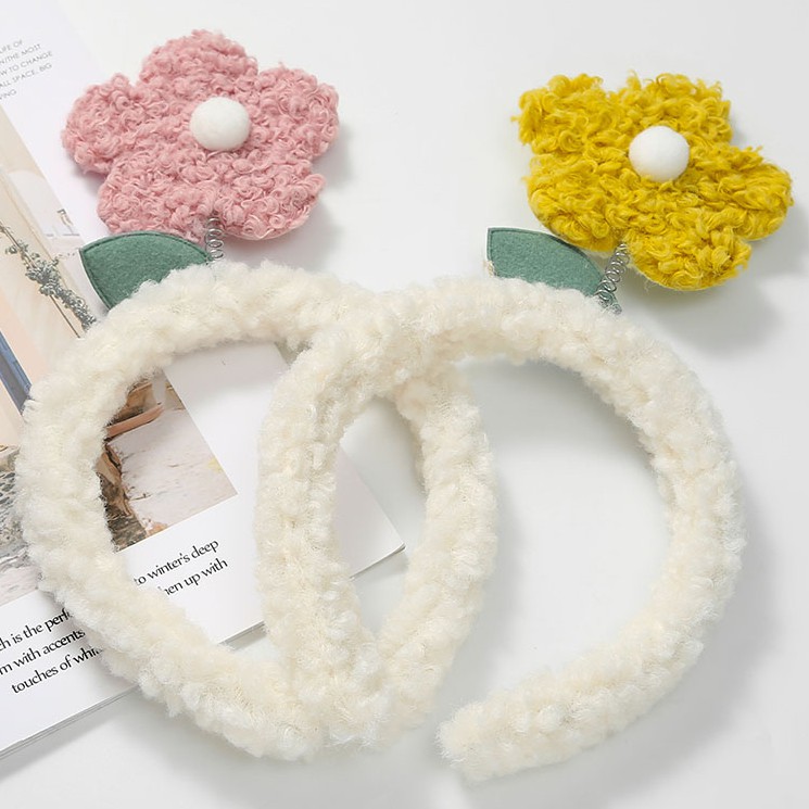 Băng đô đính hoa nhỏ dễ thương phong cách Hàn Quốc