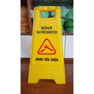 Biển báo chữ A Đang sửa chữa