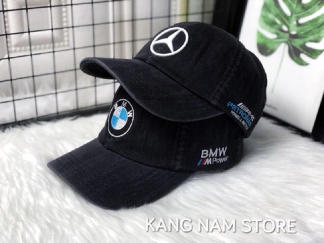 Nón Jean Hiệu xe BMW - Mec loại 1/ Nón kết đẹp/ Nón jean cao cấp bao chất bao ngầu