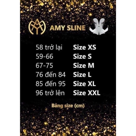 ( CÓ HỘP - KHÔNG HỘP HÀNG CHÍNH HÃNG ) Đai nịt bụng Amy Sline dáng chuẩn, eo thon - CO033