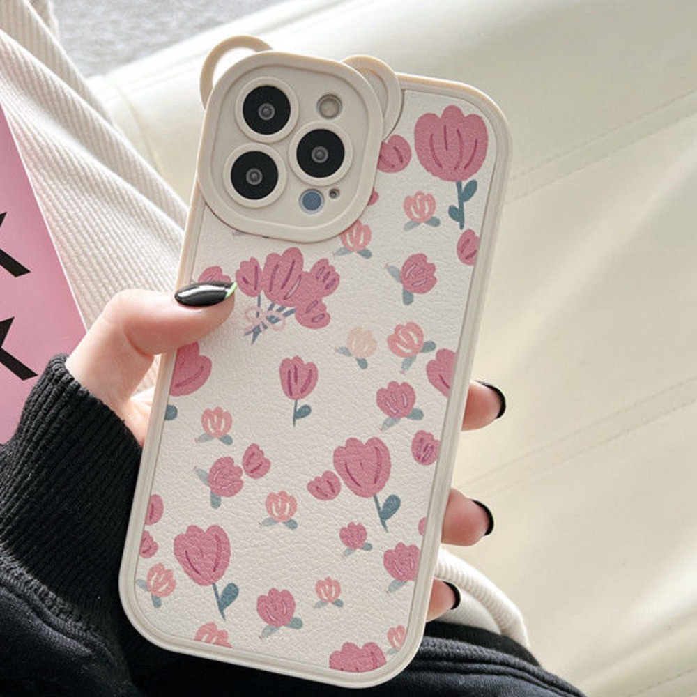 Ốp Điện Thoại Silicon Mềm Họa Tiết Hoa Nhỏ Xinh Cho IPhone 12 13 11 Pro Max X Xs Max Xr