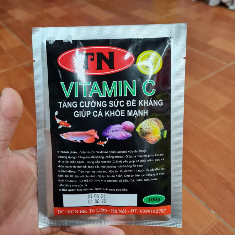 VITAMIN C CHO CÁ CẢNH