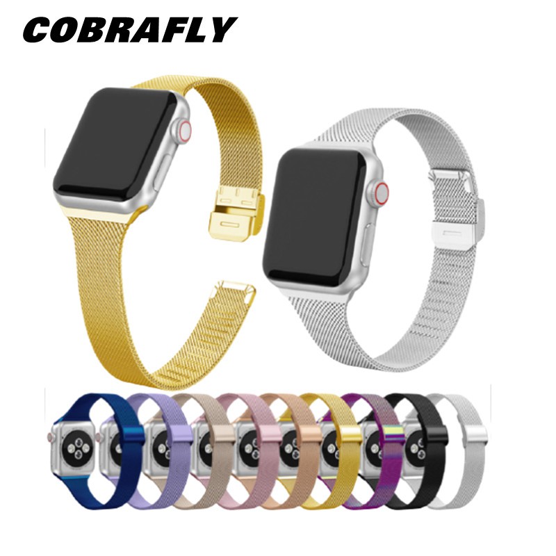 Dây Đồng Hồ Cobrafly Cho Apple Watch Hw12 / Hw16 / Hw22 / W26 / W46 / W56 / X7 / T500 / 44mm / 40mm / 38mm / 42mm