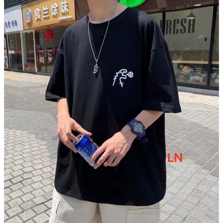 Áo phông khủng long nhỏ chữ H LN11