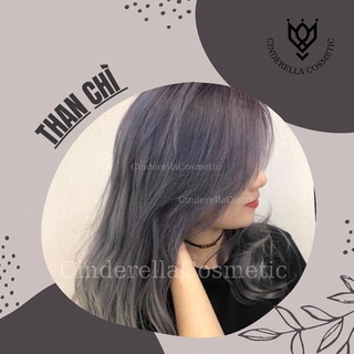 [KHÔNG TẨY] Thuốc nhuộm tóc THAN CHÌ lên từ nền đen tự nhiên