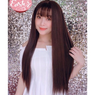 Tóc Giả Thẳng Suôn 60cm - y hình 100%