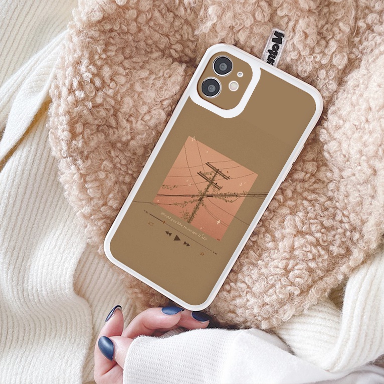 Ốp iphone hot trend vuông cạnh ốp lưng iphone nhạc chill 6/6splus/7plus/8/8plus/xr/xs/12/13/pro/max/plus/promax tr1096