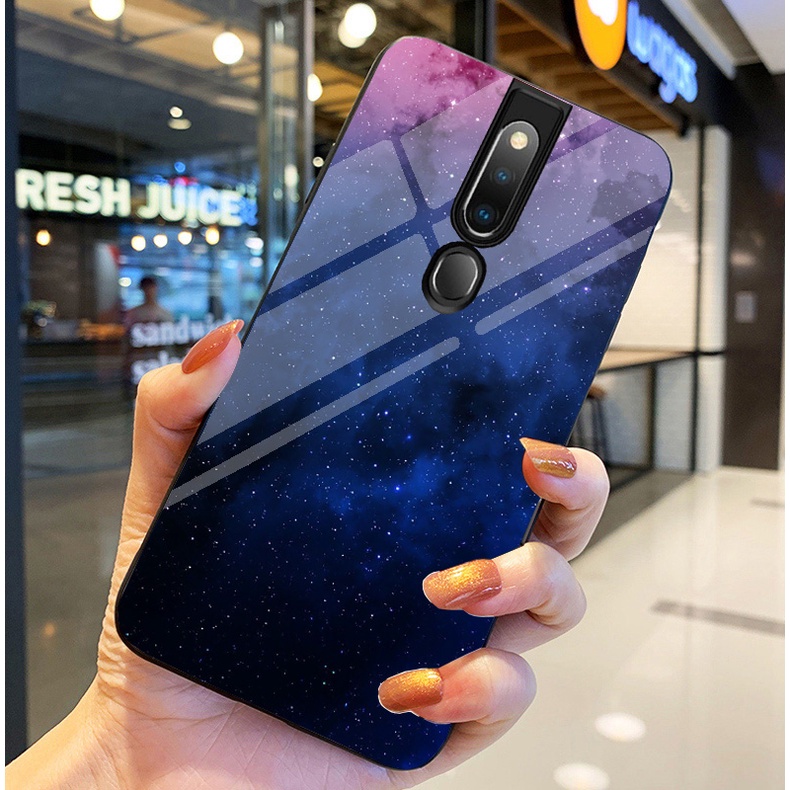 Ốp Lưng OPPO F11, F11 PRO Ốp kính bóng cao cấp Phi Hành Gia