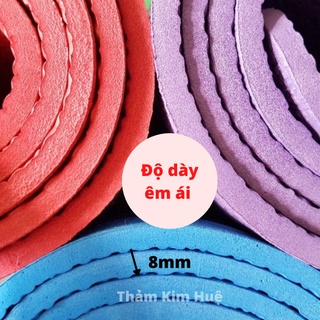 Thảm tập yoga Âu Lạc ( có túi đựng kèm )