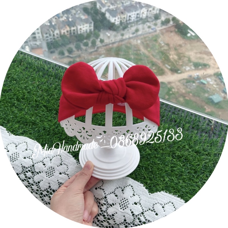 TURBAN CHO BÉ GÁI RẺ ĐẸP CHẤT COTTON CO GIÃN - MỀM MỊN