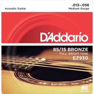 Dây Đàn Guitar Ausoutic D'Addario Dây Lắp Đàn Guitar Dây Sắt EZ930 Màu Đỏ