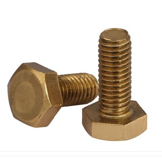 M8 m10 m12 đồng vít lục giác đồng vít lục giác đồng bu lông lục giác vít đồng