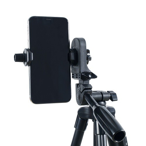 Gá kẹp điện thoại có núm xoáy YUNTENG dùng cho Tripod, gậy Selfie