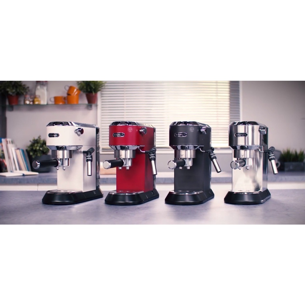 Máy pha cafe espresso DELONGHI EC685, màu đen - màu trắng - màu bạc - màu đỏ