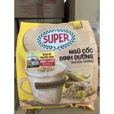 Ngũ cốc dinh dưỡng Super 450g( 18gói x20g) date 2/2023