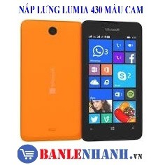 NẮP LƯNG LUMIA 430 MÀU CAM