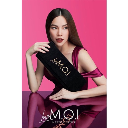 SON THỎI LOVE MOI MÀU NO6 - DANGEROUS WOMAN  M.O.I COSMETICS HỒ NGỌC HÀ