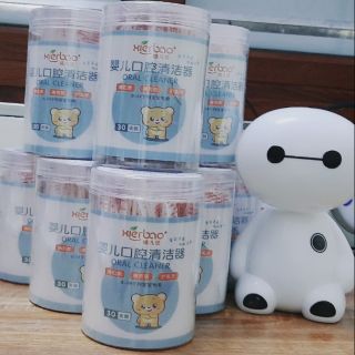 Thanh gạc rơ lưỡi sơ sinh Tiểu Bảo hàng nội địa Trung