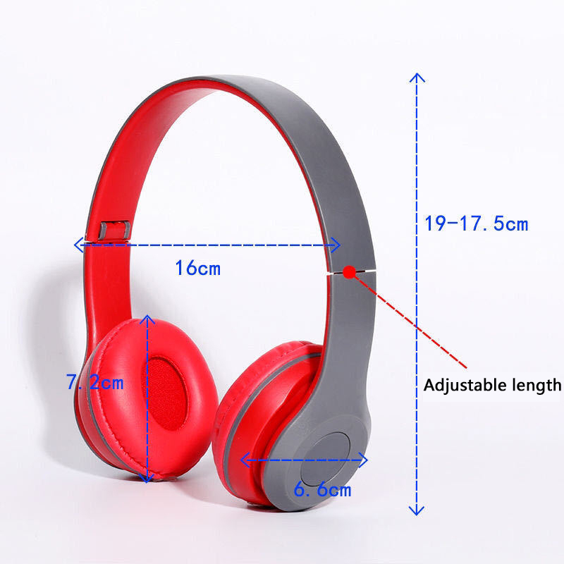 Tai nghe Bluetooth KEBIDUMEI chụp tai tiêu chuẩn Bluetooth 5.0 IP47 âm thanh nổi