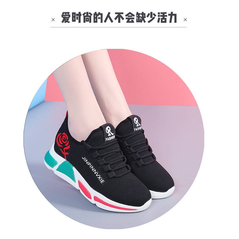 Giày sneaker thể thao nữ buộc dây phong cách V179