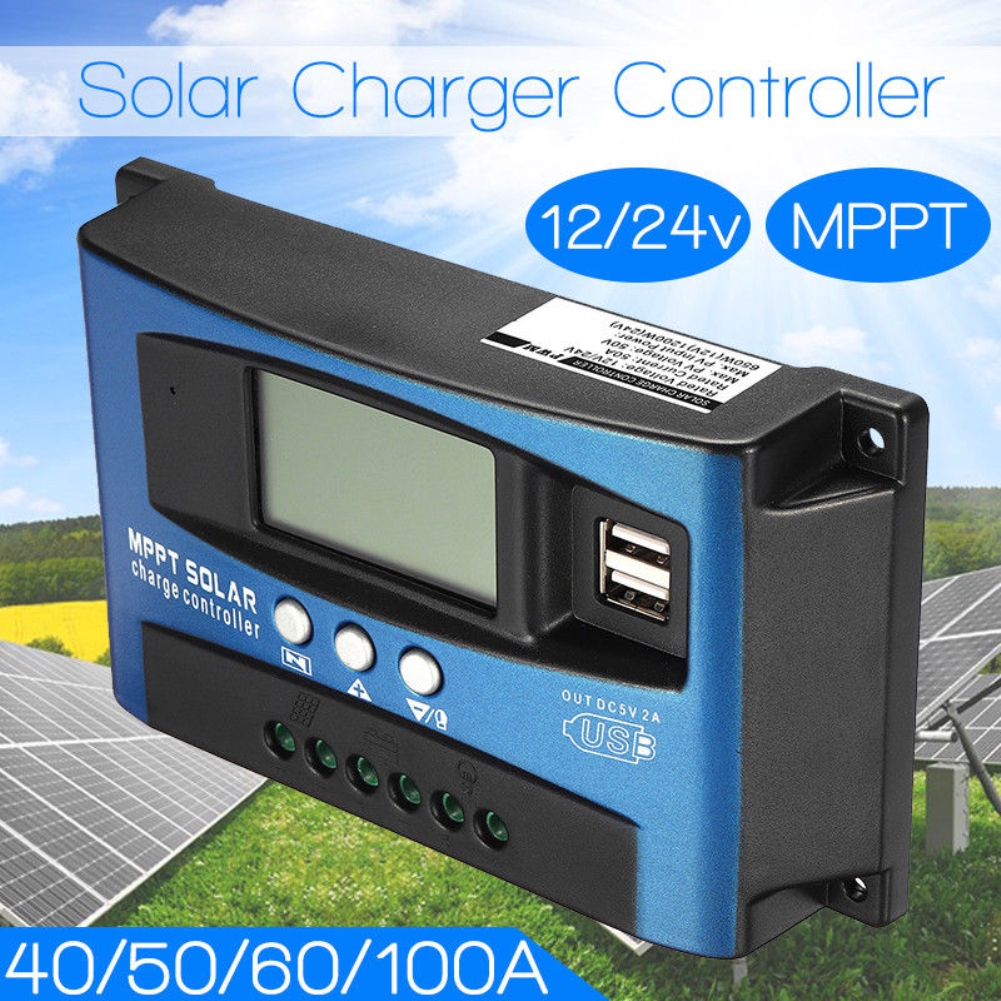 UNIO MPPT auto 60A solar controller 12V24V charge and discharge display controller