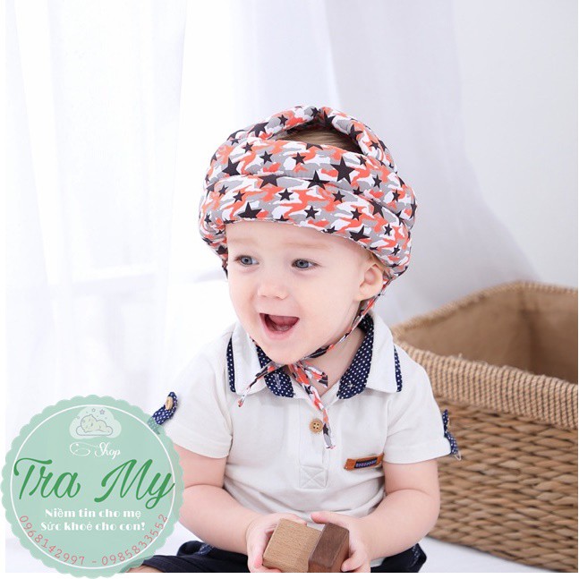 Mũ Vệ Đầu Cho Bé Tập Đi, Mũ Bảo Hiểm Cho Bé Chống Va Đập DD169