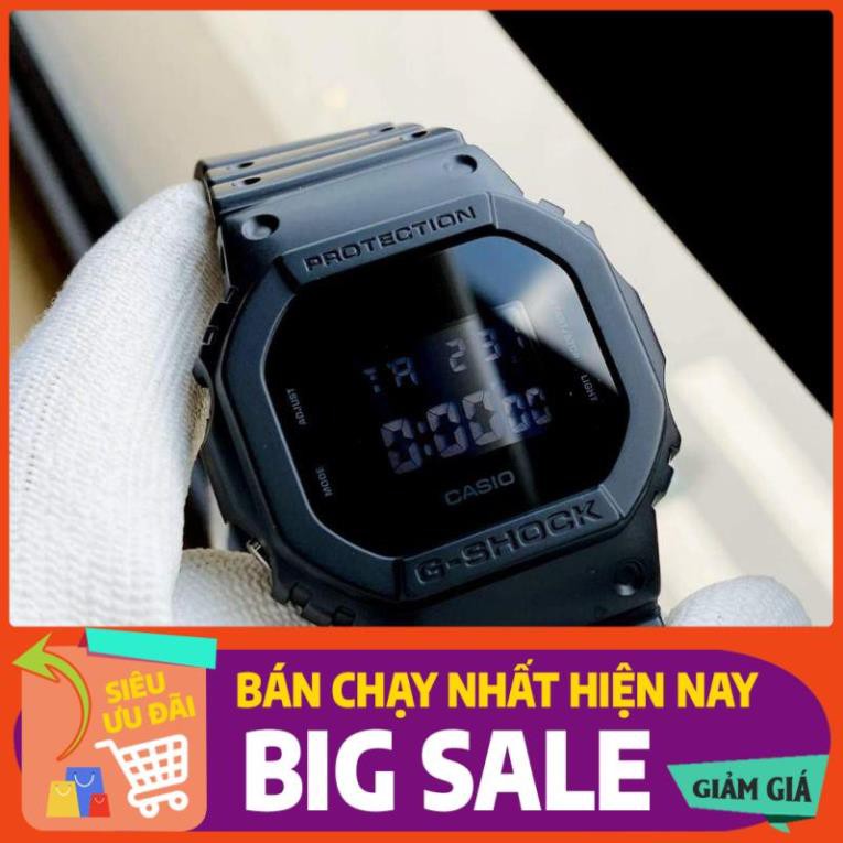 [GIÁ HỦY DIỆT] Đồng hồ nam CASIO G-SHOCK DW-5600BB-1 ( Hàng nhập khẩu ) ngầu chất chống nước 200m đi bơi lặn thoải mái