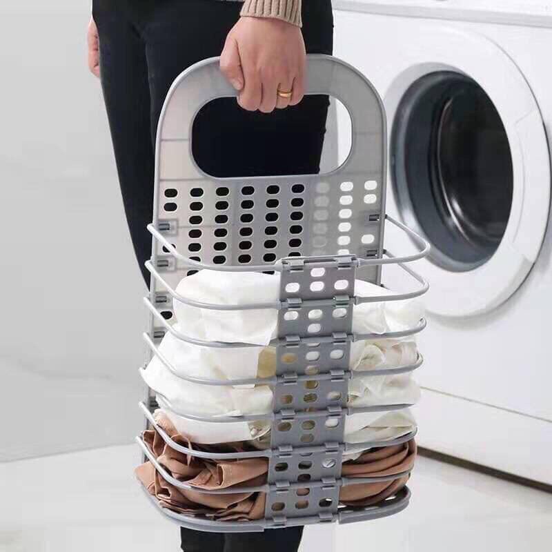 Giỏ Treo Quần Áo Gấp Gọn Tiện Dụng