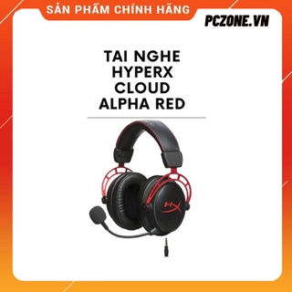 [ GIÁ SỐC ] - [ HOT ] - [ RẺ VÔ ĐỊCH ] - Tai nghe HyperX Cloud Alpha Red - Chính Hãng Việt Nam - Mới 100%